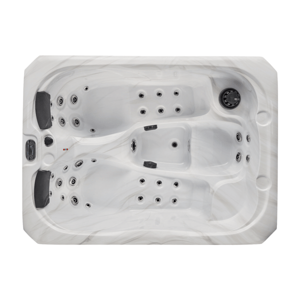 Luxury Spas USA Largo 3-Person Hot Tub -  Model LS-696